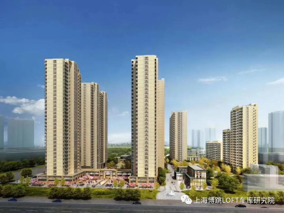 佛山采用了LOFT车库武汉当代集团春风十里项目现已结构封顶！